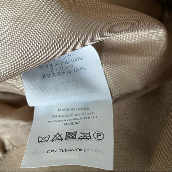 Madewell Tan Velvet Silk Blend Full Zip Bomber Jacket - 35565 - Picture 14 of 16